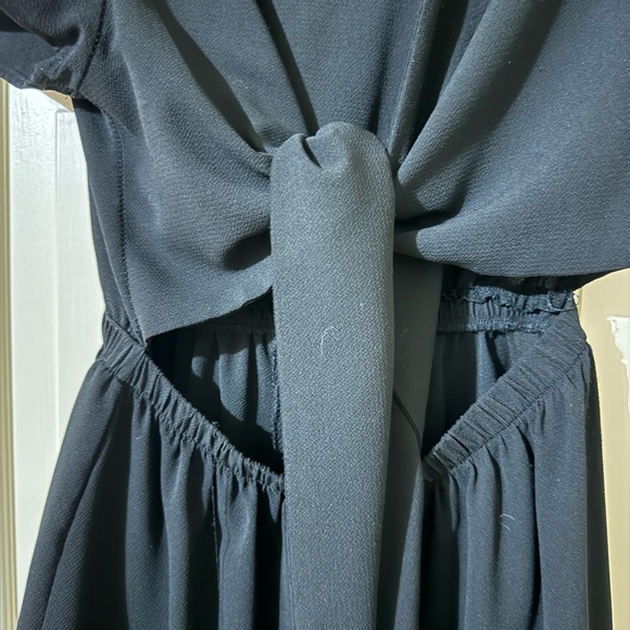 Princess polly Ragnar tie front romper black - Picture 6 of 8